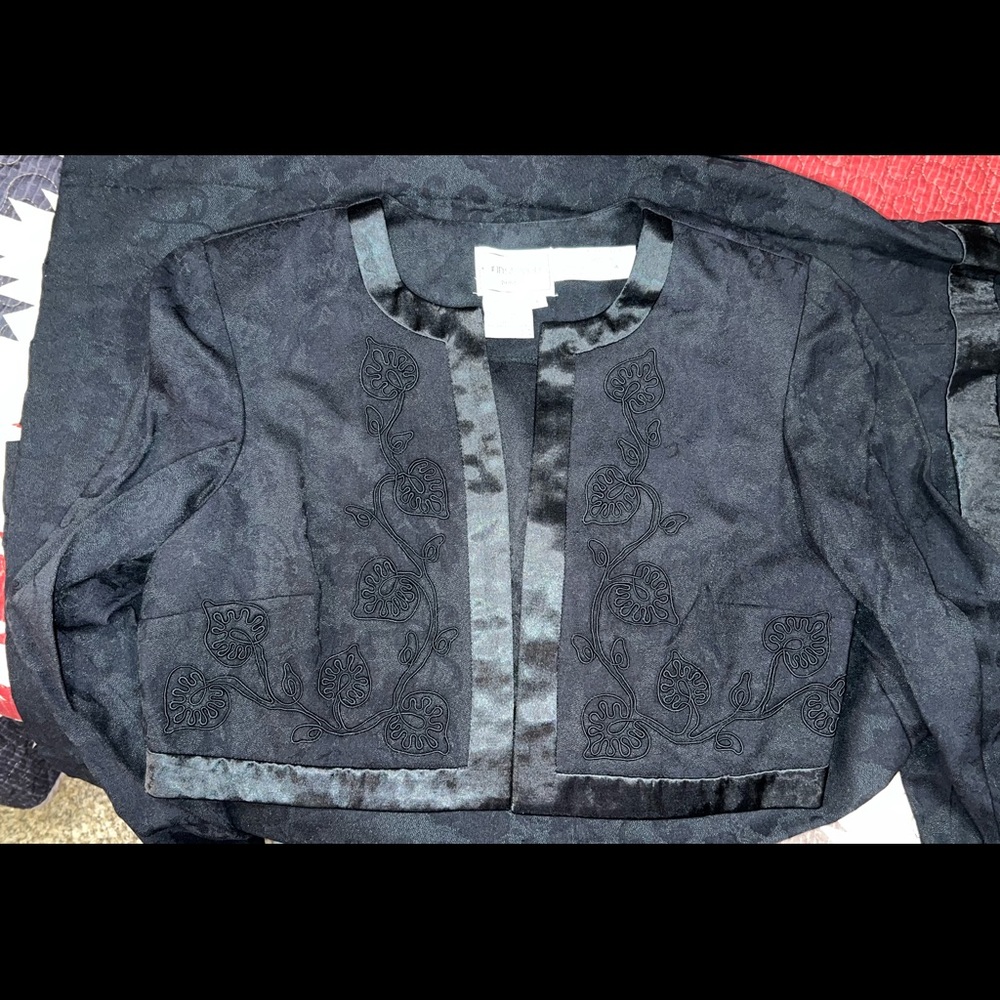 Karin Stevens petites size 12 dress with jacket